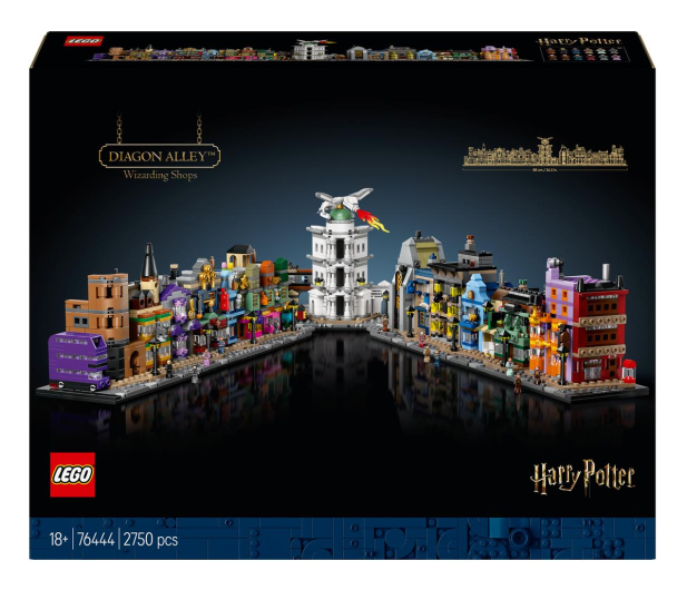 LEGO Harry Potter 76444 Magiczne sklepy na Ulicy Pokątnej - 1284244 - zdjęcie